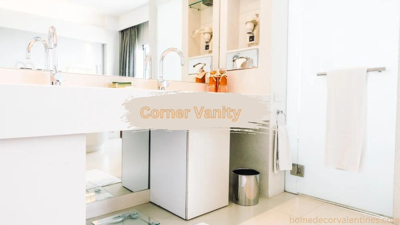 Corner Vanity