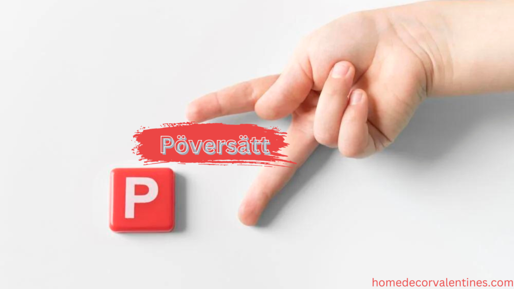 Pöversätt