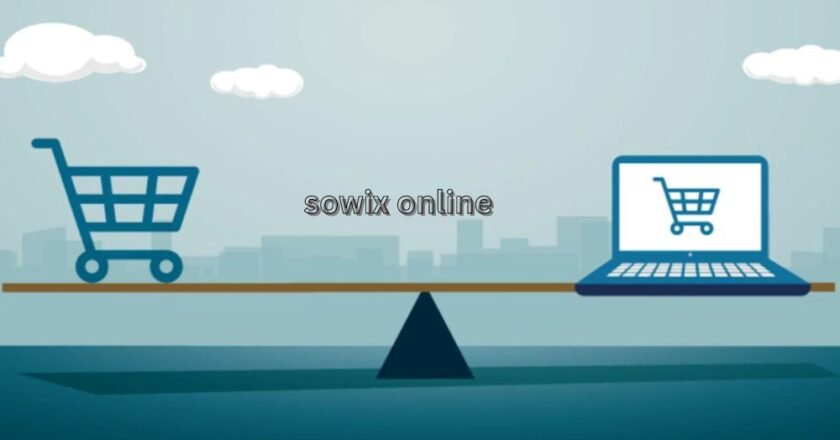 Sowix Online: Shop Anytime, Anywhere