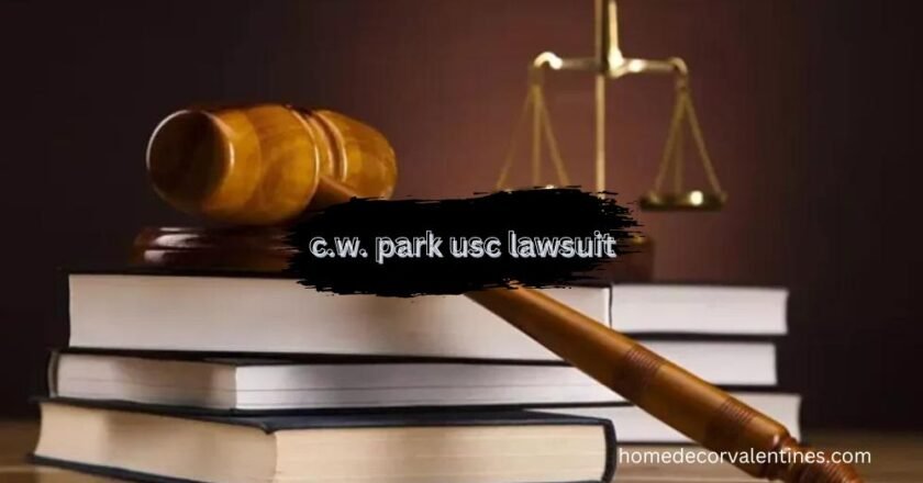 C.W. Park USC Lawsuit: A Deep Dive into the Legal Battle