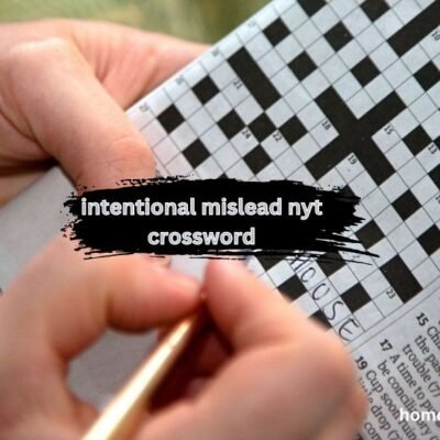 The Art of Deception intentional mislead nyt crossword Puzzle